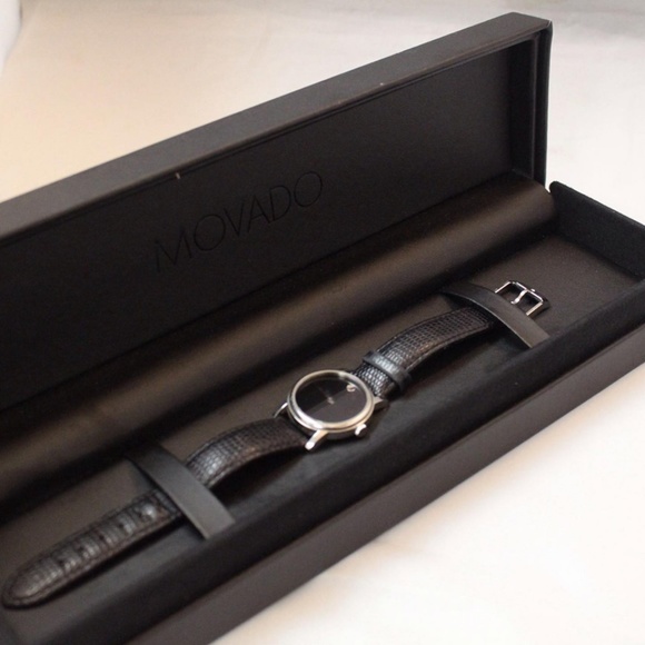 MOVADO Museum Classic Leather Watch #12320 main image 4